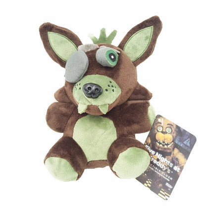 18CM FNAF Freddy Plush Toy Soft Stuffed Bear Game for Kids