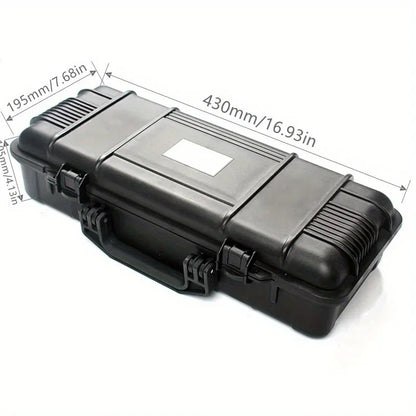 Shockproof Sealed Camera Case Bag Organizer, Photography Storage Box with Sponge Protector