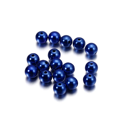1000Pcs Imitation Pearl Beads 3-20mm Round Spacer for Bracelet Making DIY
