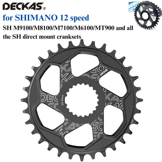 Direct Mount Chainring 32/34/36/38T for Shimano 12 Speed MTB Bike