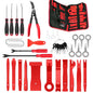 43Pcs Interior Door Clip Removal Pry Tool Set for Car Trim Panel Dash