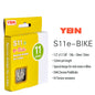 E-Bike Chain YBN 8/9/10/11/12 Speed for Bosch Shimano Mid-Motor Systems