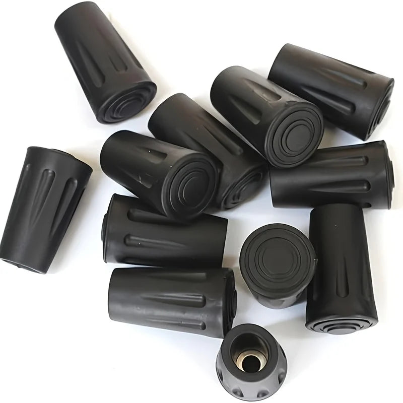 6Pcs Tip Rubber Cover for Trekking Pole Walking Stick Cane Replacement