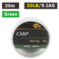 20m Carp Soft Hooklink Braid Line 15/25/35lb Uncoated Hair Rig Tackle