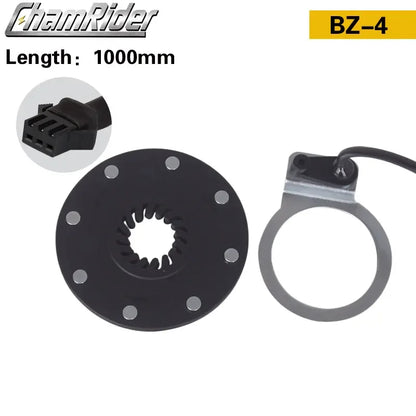 ChamRider KT PAS Pedal Assist Sensor V12L D12L BZ‑4/10C Dual Hall 12‑Signal