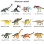 Jurassic Dinosaur 12PCS Action Figures T-Rex Velociraptor Kids Toy Set