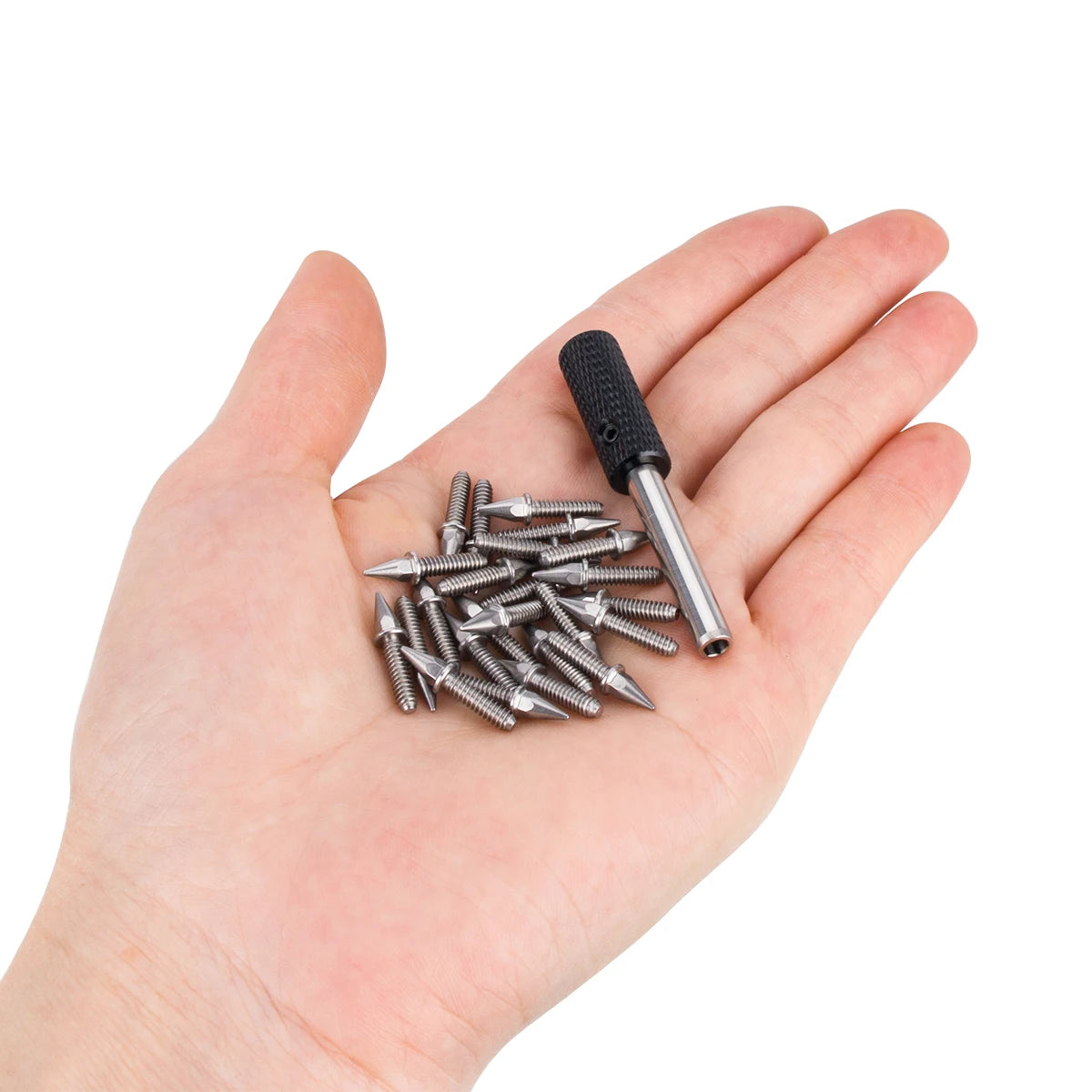 24pcs Hex Socket Screws RC Crawler Spiked Bolts for SCX10 D90 TRX4