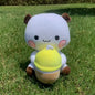 Yier Panda Bear Plush Dolls Soft Bubu Dudu Cartoon Stuffed Pillow