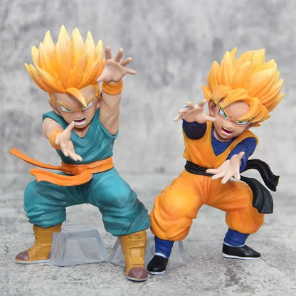 15cm Dragon Ball Son Gohan Trunks Figure PVC Anime Statue Model Toy