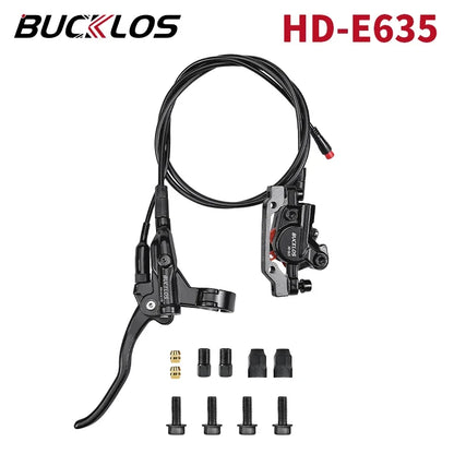 Hydraulic Disc Brake Set for E-Bike 160mm Rotors Power Control 1100mm 1800mm