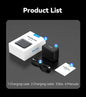 TELESIN Charging Case for Insta360 X3 X4 Dual Charger Hub w/ TF Storage