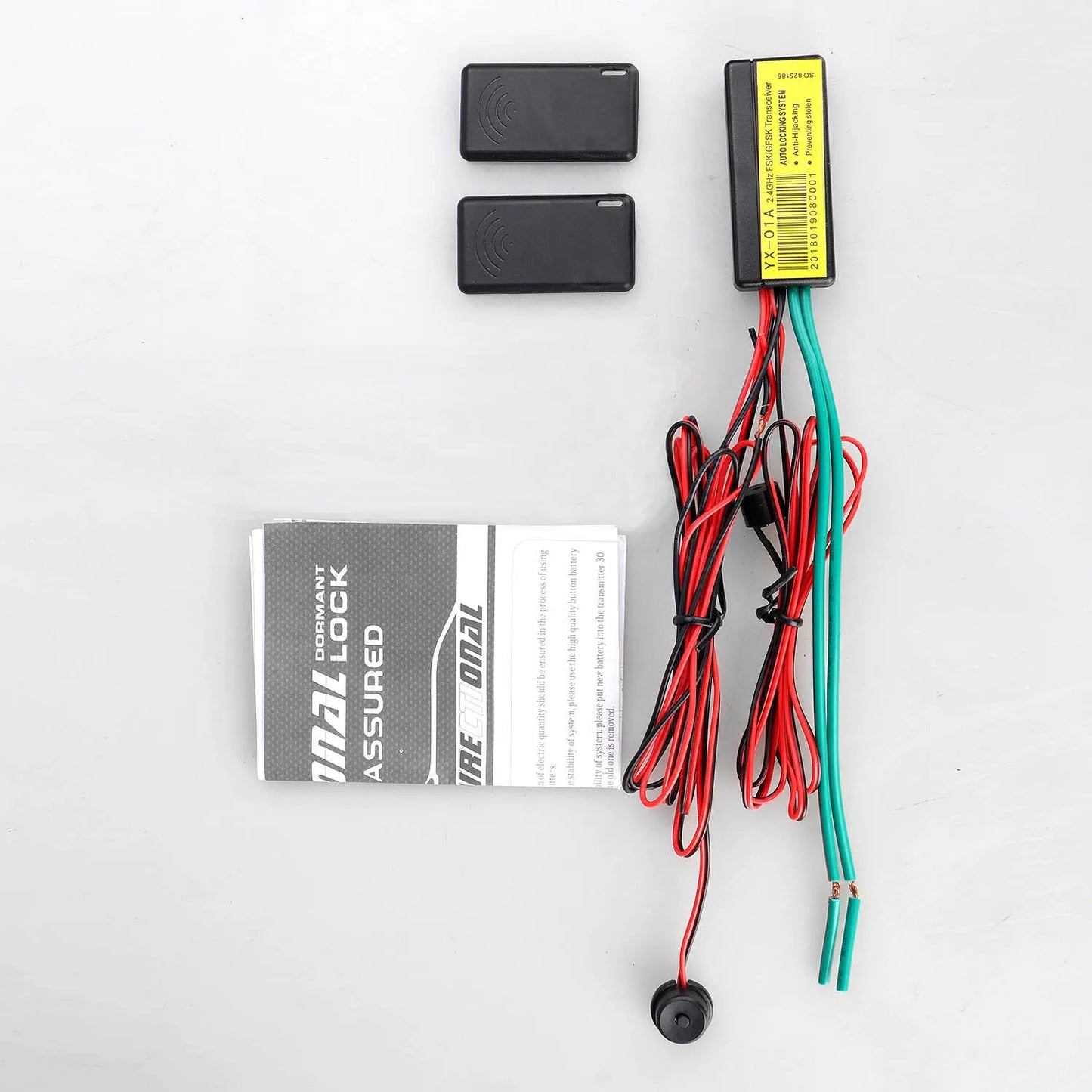 Rfid Immobilizer Wireless Anti-Theft Device Remote Control 12V 1PC
