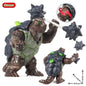Oenux Fantasy Animal PVC Figure Dragon Dinosaur Golem Turtle Bull Orangutan - EXPROTAS