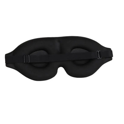 3D Eye Mask Blocking Light for Men Women Breathable Sleep Cover Black