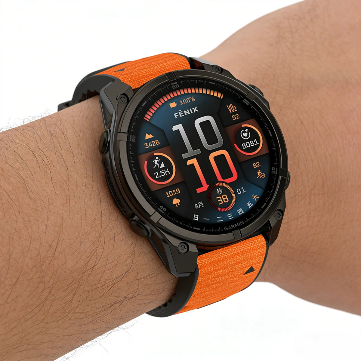 Quick Fit Strap Band for Garmin Fenix 9Pro 22mm Silicone Watch Strap