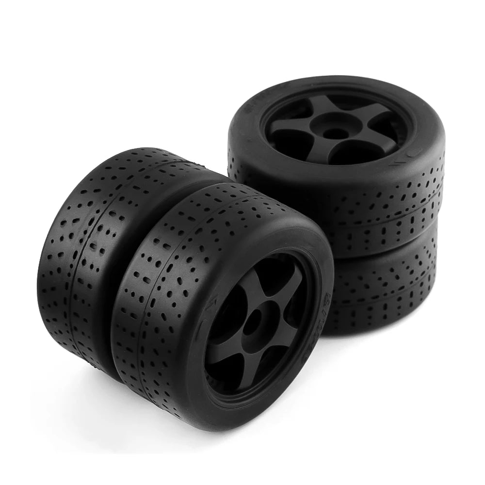 RS Black Rubber Tire 102x45mm 17mm Hex for Arrma 1/7 Infraction Felony Limitless