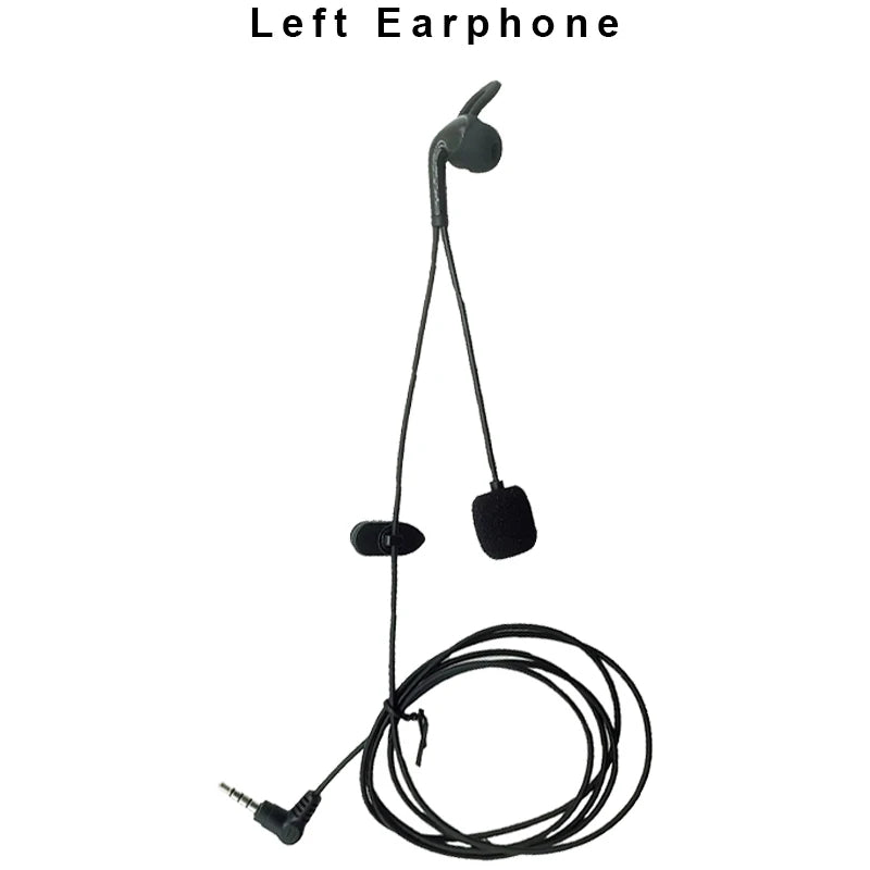 3.5mm In-Ear Headset for EJEAS FBIM V6 V6C V4 V4C Referee Intercom