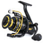 Sougayilang 1000-7000 Spinning Reel, Aluminum Spool, 10kg Max Drag, EVA Handle for Bass Freshwater Pesca