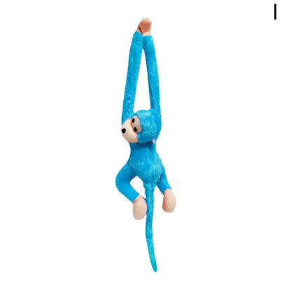 Plush Monkey Soft Toy Stuffed Animal Long Arms Hanging Decor Kids Toy