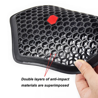 Motorcycle Armor CE certified Jacket Insert Back Protector Thicken High elasticity Rider Armor Back Spine Protective Pad-EXPROTAS