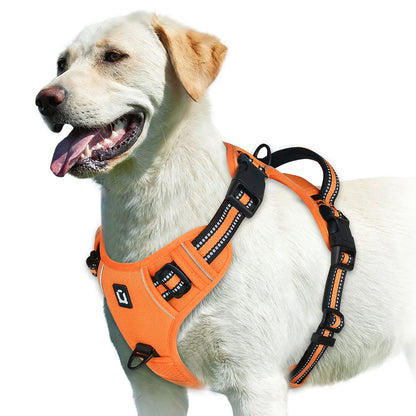 Adjustable Soft Padded Dog Harness with Handle No Pull Pet Vest