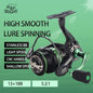 Spinning Fishing Reel Lizard NGK CNC Handle Stainless Bearings Deep Shallow Spool