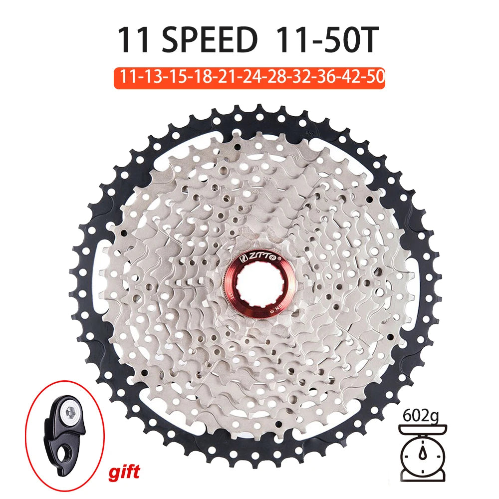 Bicycle Chain Cassette 11 Speed MTB Sprocket for Shimano 11V 11-52T