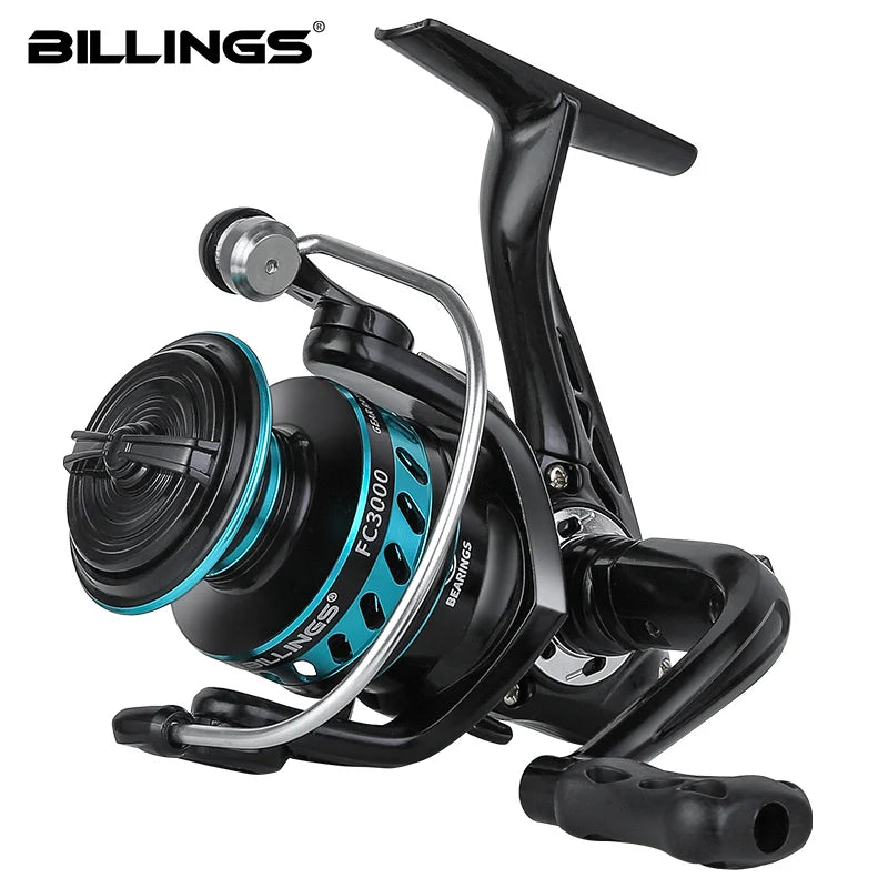 BILLINGS 1000-7000 Series Spinning Fishing Reel 10KG Max Drag for All Waters