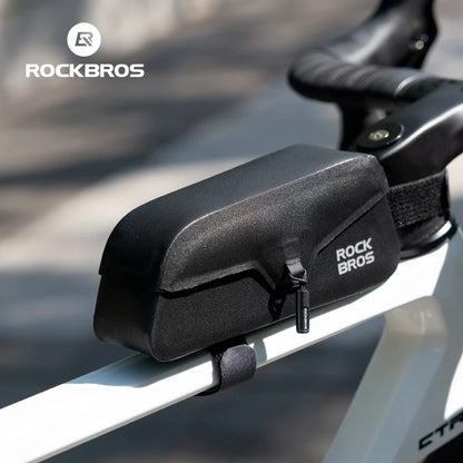 Top Tube Bag Waterproof Magnetic Bike Frame Front Cycling Storage 0.9L