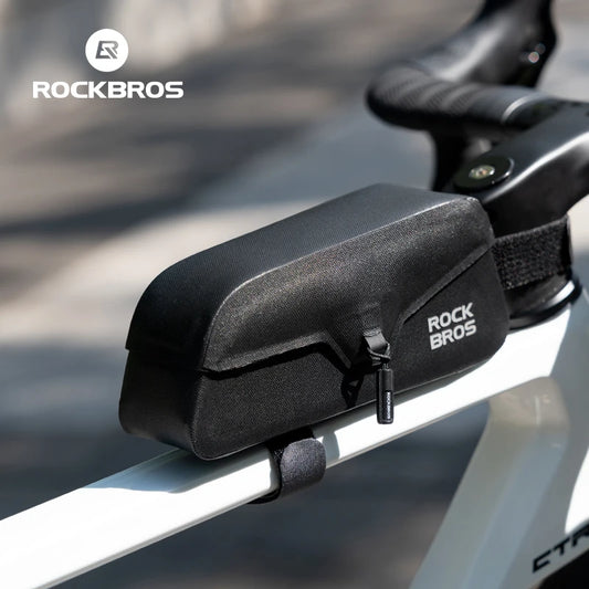 Top Tube Bag Waterproof Magnetic Bike Frame Front Cycling Storage 0.9L