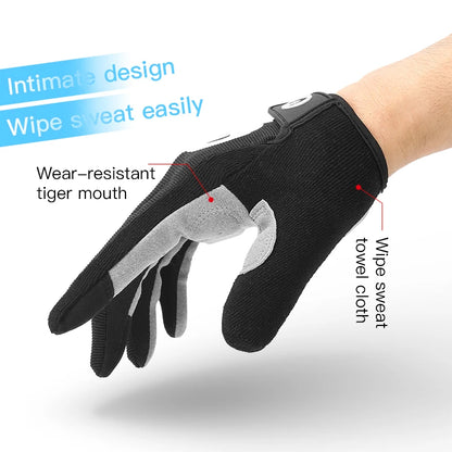 Full Finger MTB Bike Cycling Gloves for Men Women Sports Fitness
