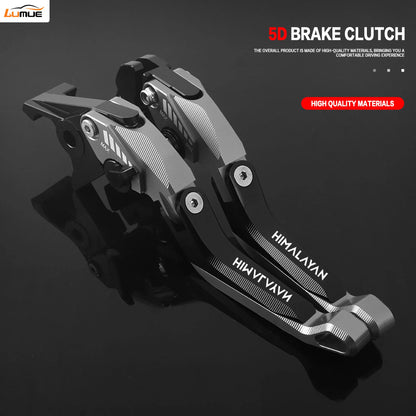 5D CNC Aluminum Foldable Motorcycle Brakes Levers Set for Himalayan 450 2023