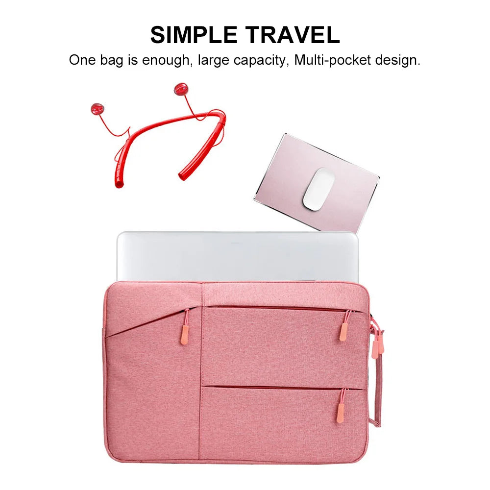 Laptop Sleeve Cover Bag for MacBook Dell HP 12 13 14 15 16 Inch