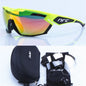 NRC X2 Pride 3 Lens Cycling Glasses MTB Road Bike Sports Sunglasses Men Women