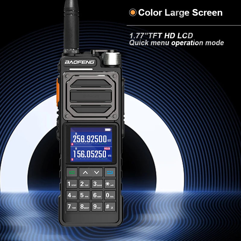BAOFENG UV-25L Ham Radio High Powerful Tactical Walkie Talkie 50KM Four-Band Type-C 999Channel Two Way Radio BAOFENG NEW Upgrade-EXPROTAS