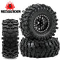 4PCS Beadlock Wheel Rims 1.9" Metal for 1/10 RC Crawler Axial TRX4