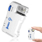 Wuben EDC Keychain Light 400 Lumens Rechargeable Mini Flashlight RGB Dual Source