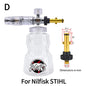 Pressure Washer Foam Lance | Snow Cannon Nozzle for Karcher AR Bosch Bort Jet