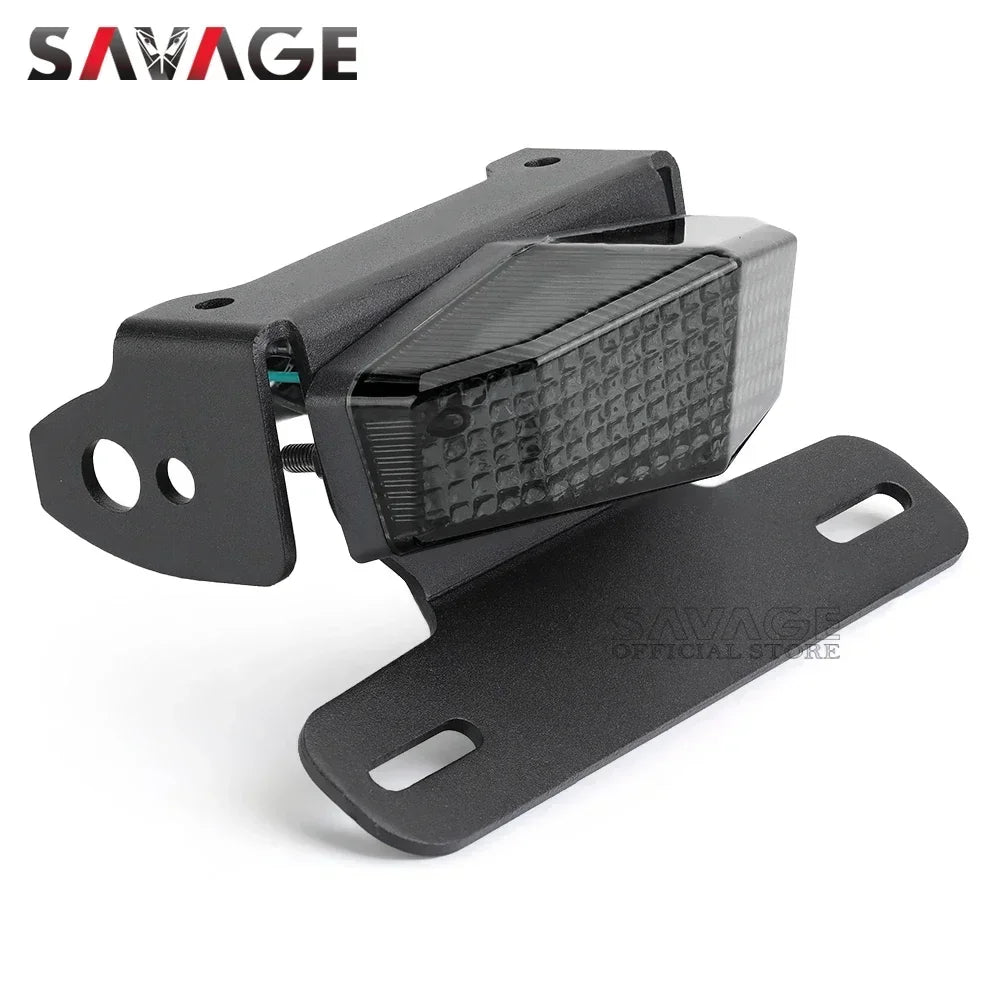 Motorcycle License Plate Holder LED Light For SUZUKI DRZ400SM DRZ400 SM/S/E DRZ DRZ400S Tail Tidy Motorcycle Fender Eliminator-EXPROTAS