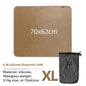 Outdoor Camping Fireproof Cloth BBQ Insulation Mat Flame Retardant Fiberglass Pad