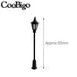 10Pcs Miniature Street Lamp Micro Light Model Landscape Decoration