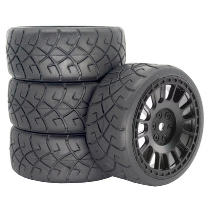 12mm Hex RC Wheels for 1/10 Rally Racing Car HSP HPI Tamiya Traxxas