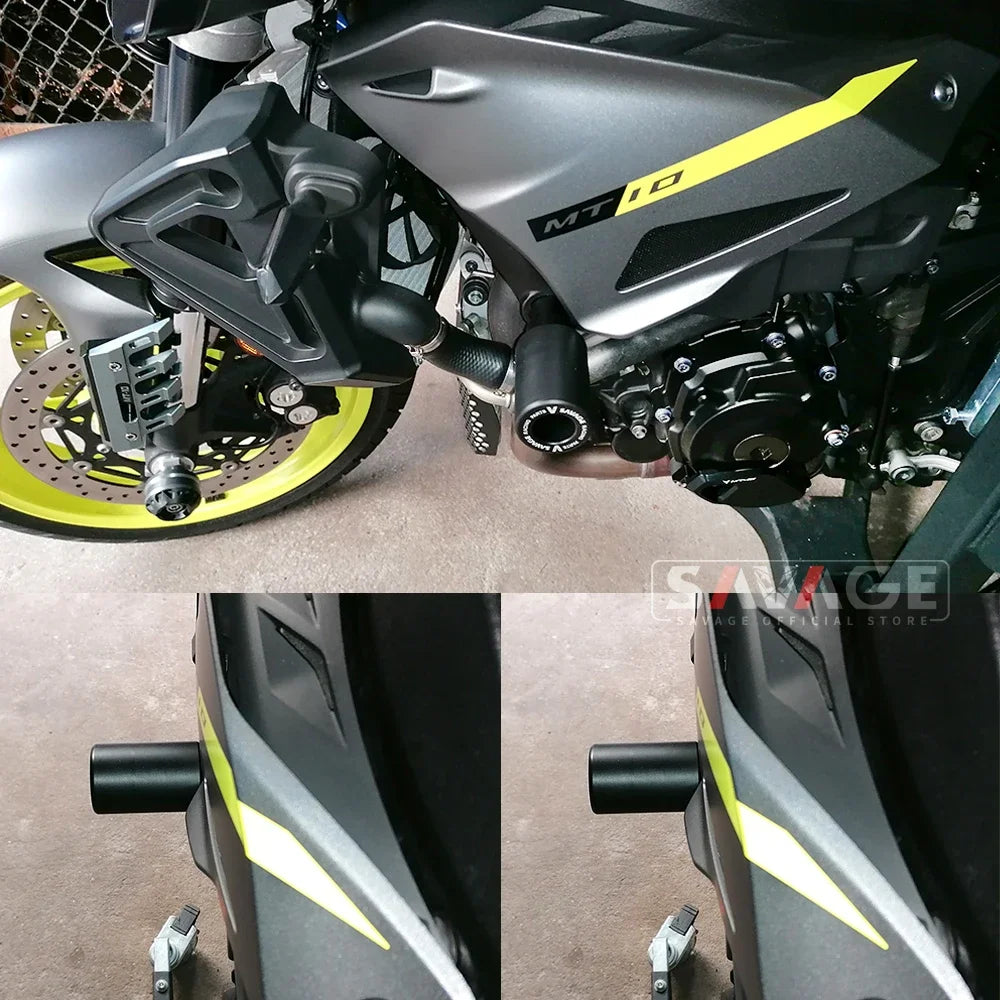 For YAMAHA YZF R1 R1M MT10 MT-10 SP Frame Slider Crash Protector Motorcycle Accessories Falling Protection Engine Crash Pad-EXPROTAS