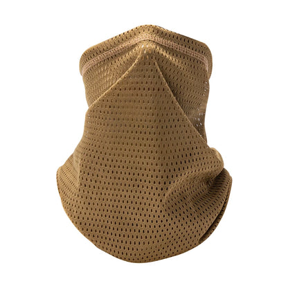 Neck Gaiter Mesh Face Bandana Breathable Scarf for Cycling Hiking Camping