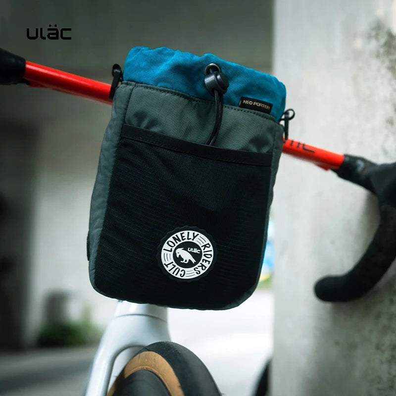 Insulated Handlebar Stem Bag C-HOLD Water Bottle Pouch Bikepacking Touring