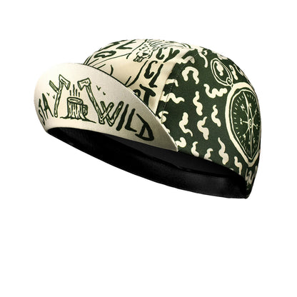 Classic Retro Red Cycling Caps Breathable Summer Hat for Men and Women