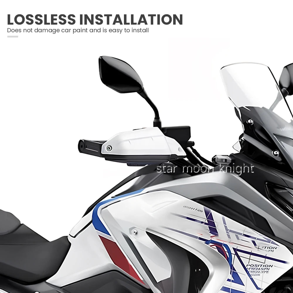 Handguard Windshield Protector Shields for Honda XL750 Transalp 2023-2024
