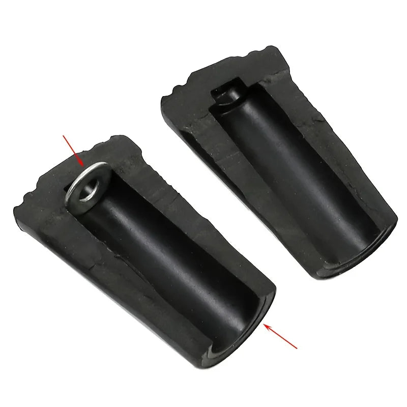 6Pcs Tip Rubber Cover for Trekking Pole Walking Stick Cane Replacement