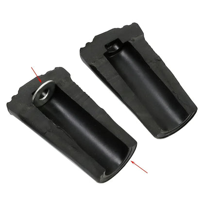 6Pcs Tip Rubber Cover for Trekking Pole Walking Stick Cane Replacement