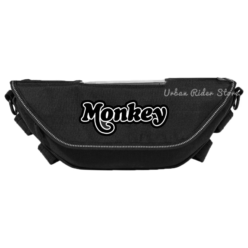 Waterproof Dustproof Motorcycle Handlebar Travel Storage Bag for Honda Monkey 125
